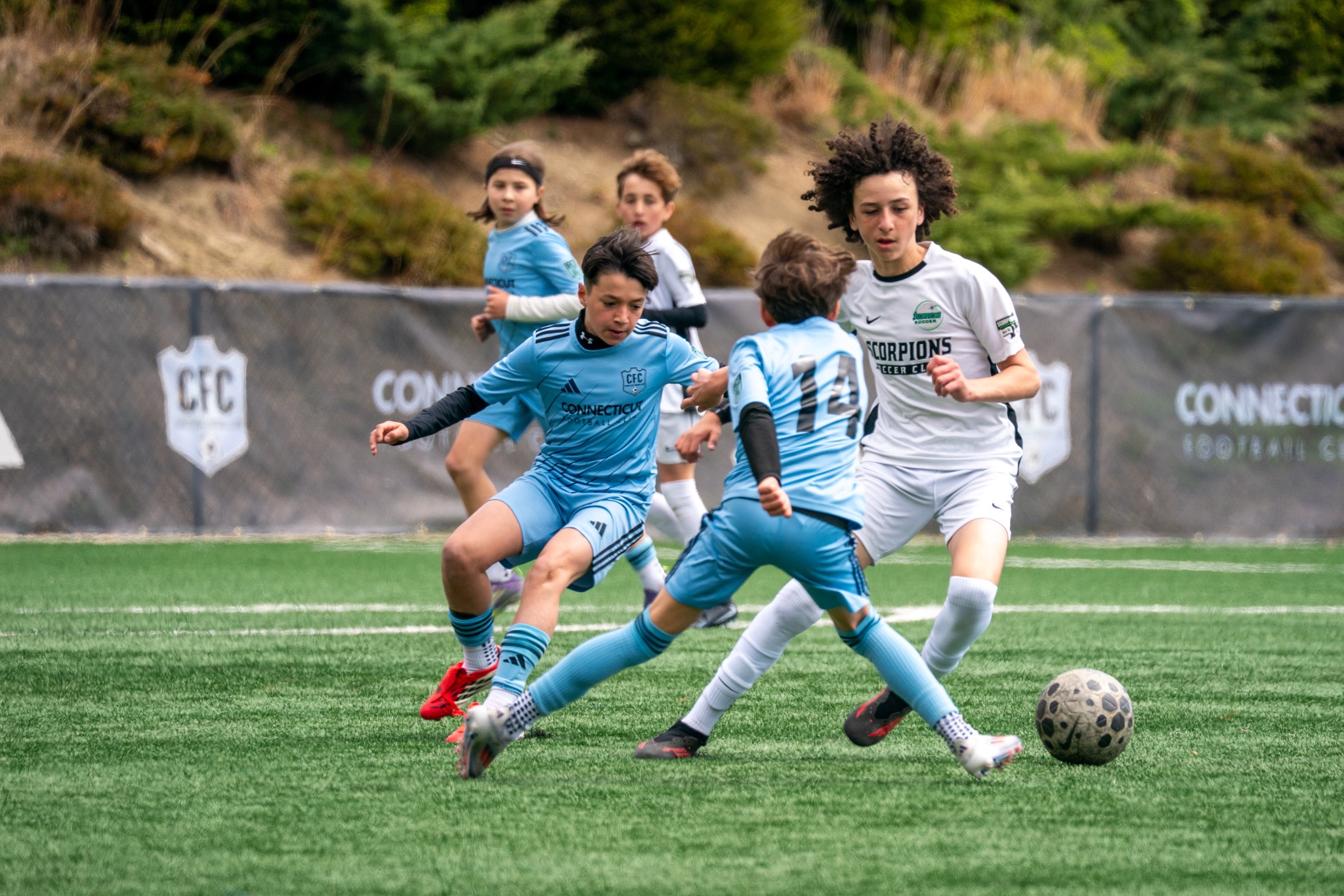 Connecticut FC youth soccer photography