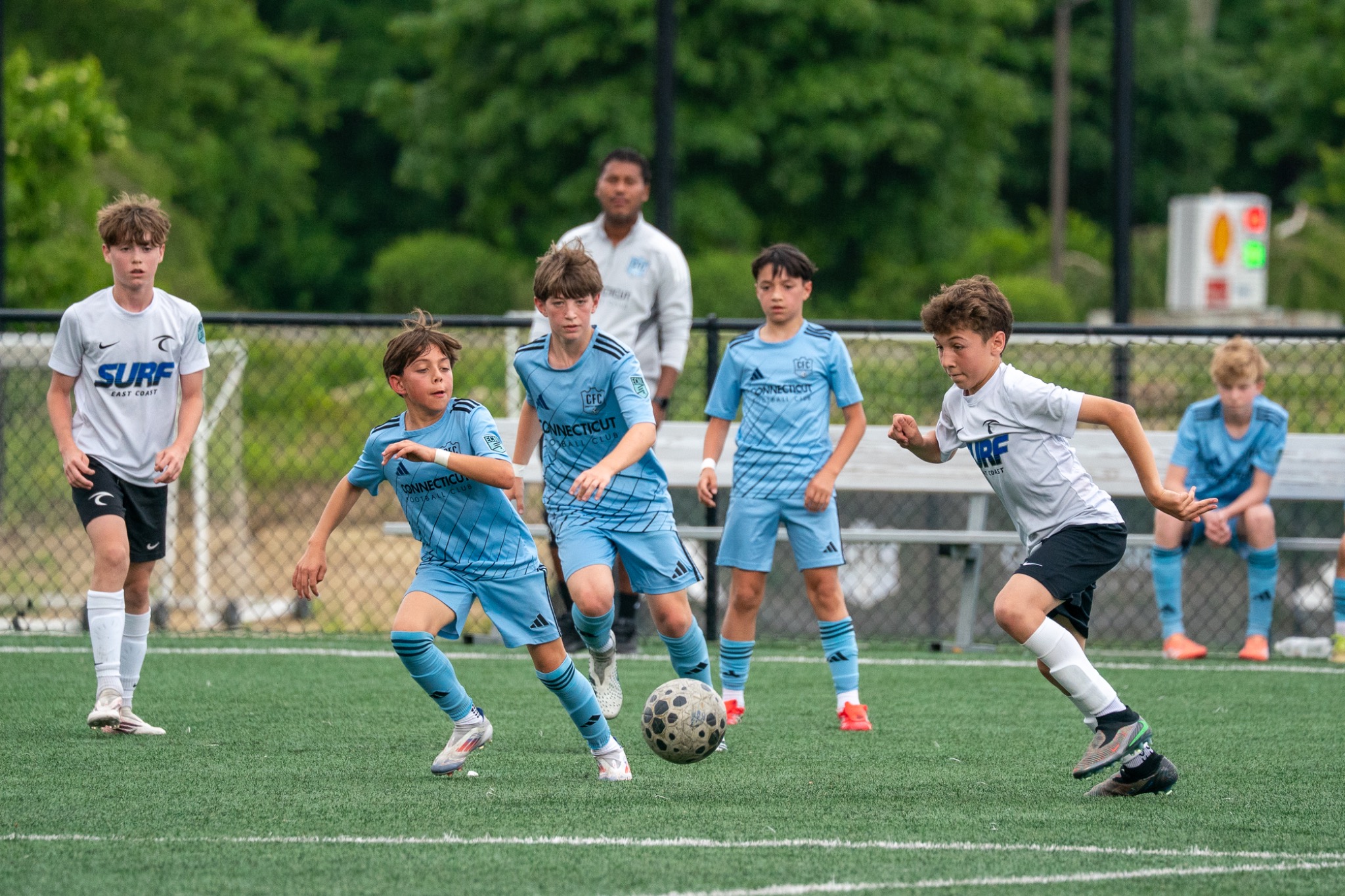 Connecticut FC youth soccer photography