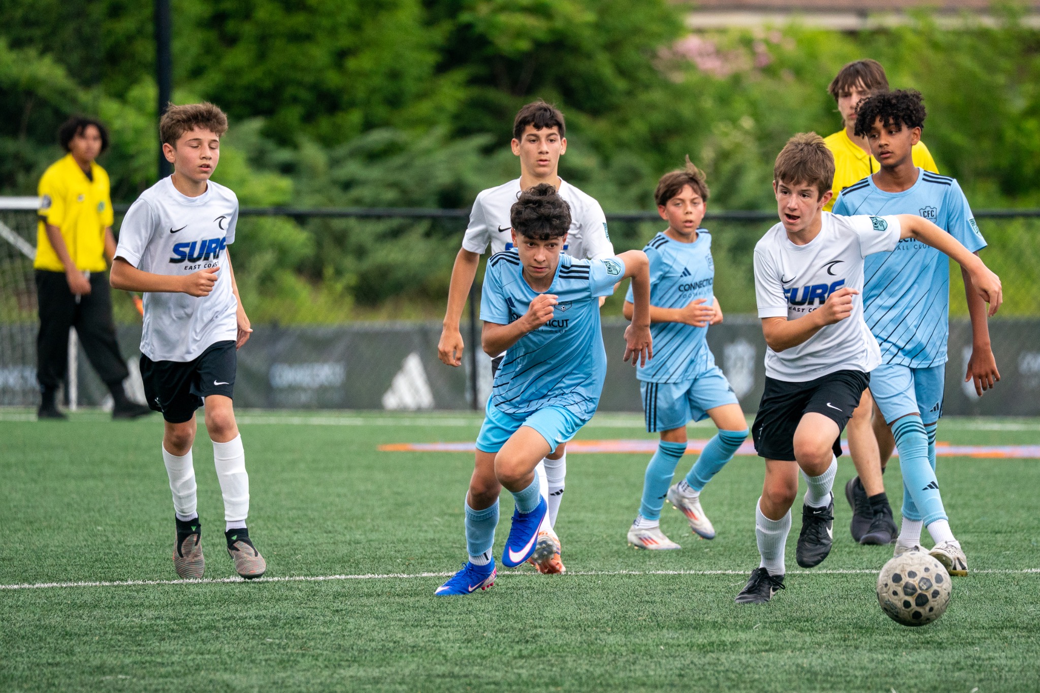 Connecticut FC youth soccer photography