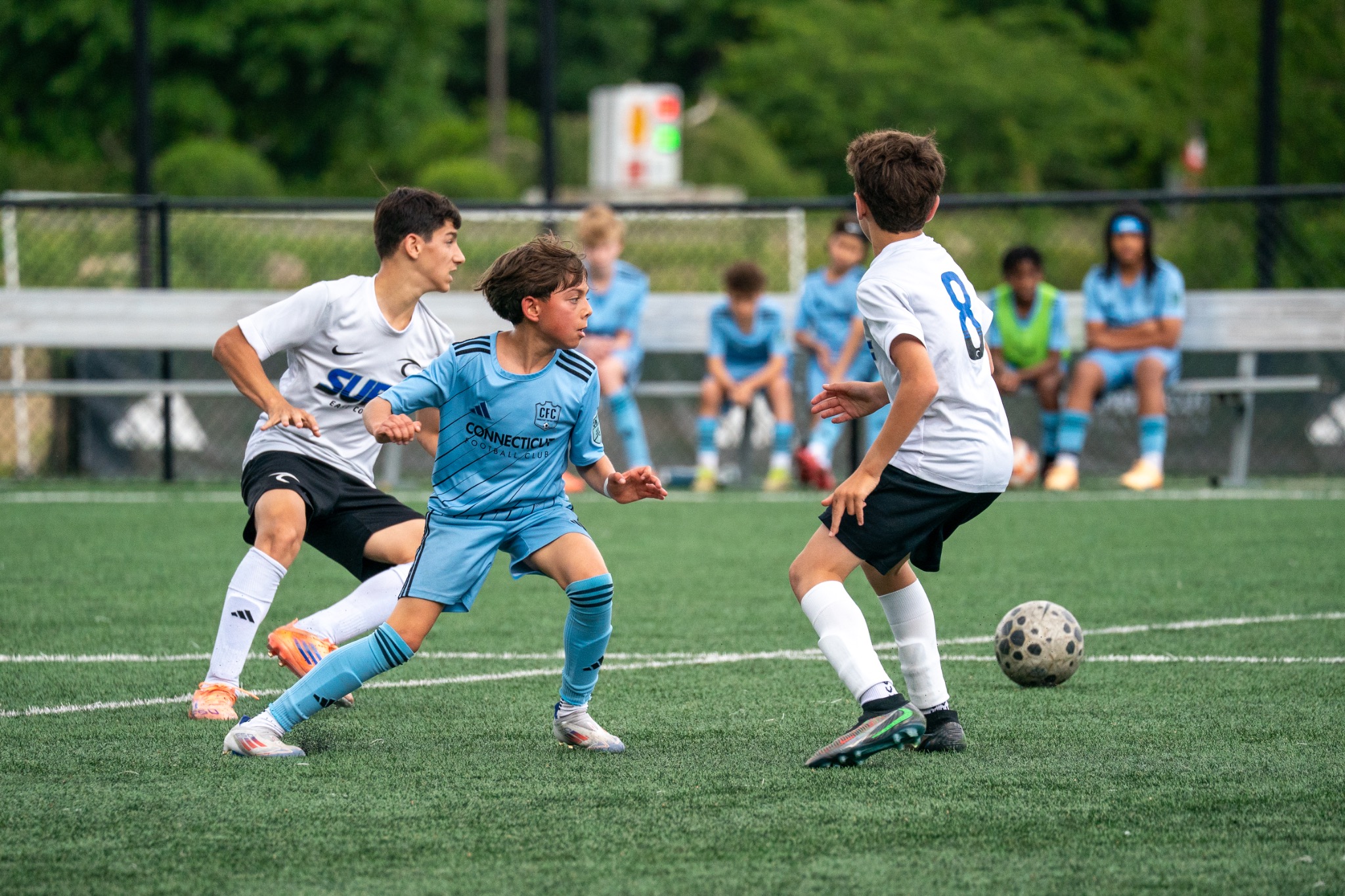 Connecticut FC youth soccer photography
