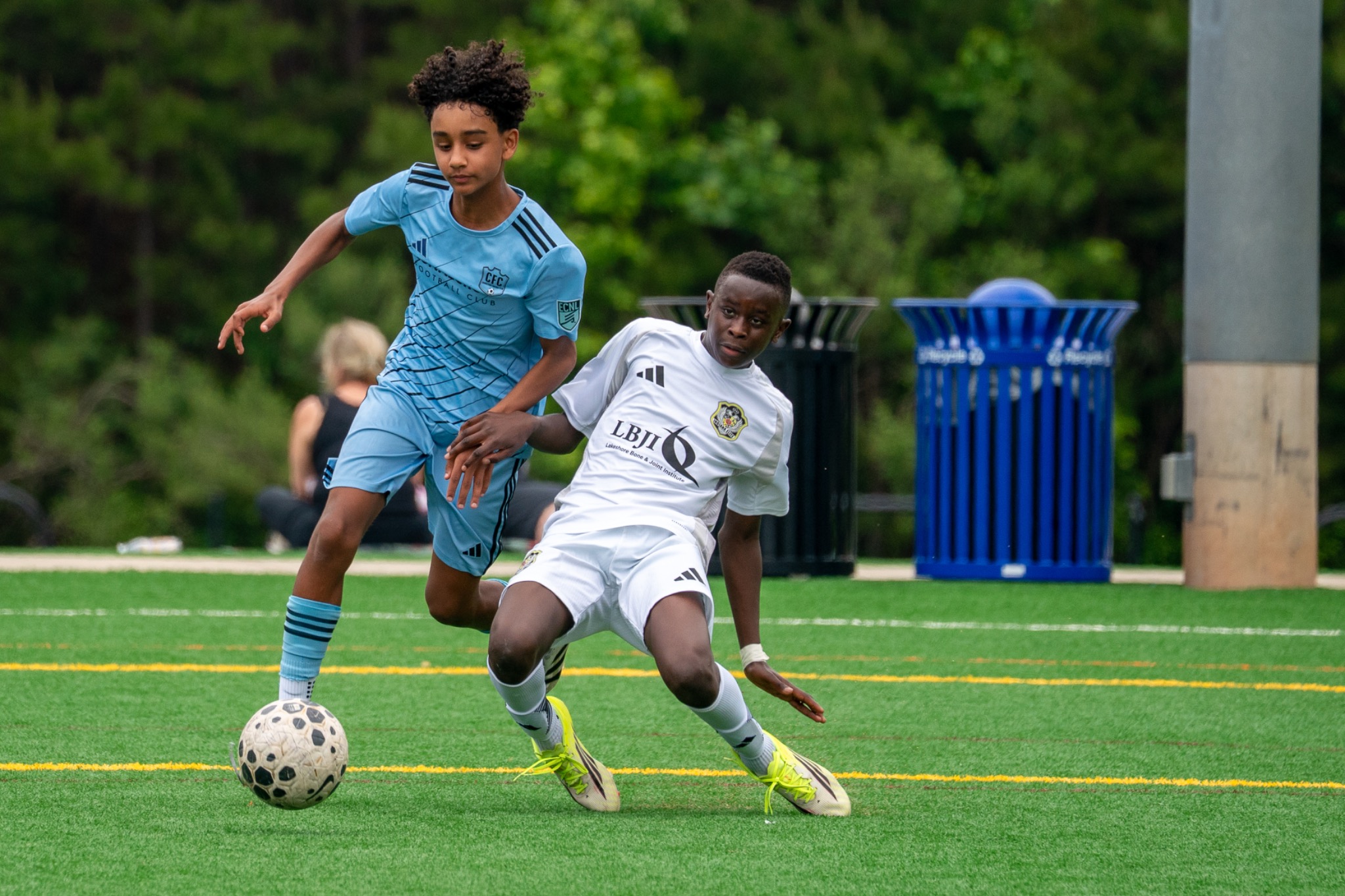 ECNL match action